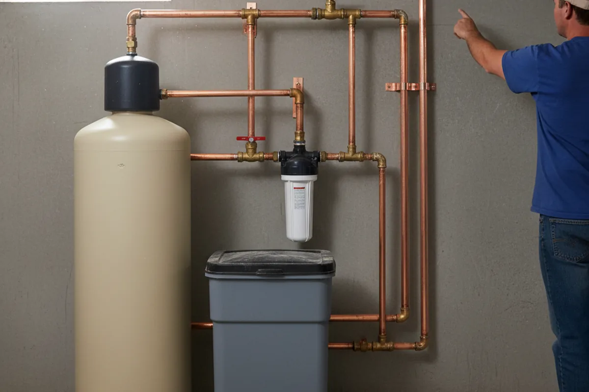 Whole-house water treatment system installed in Morton